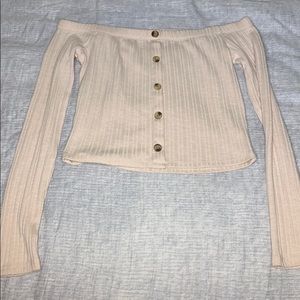 Off The Shoulder Crop Top